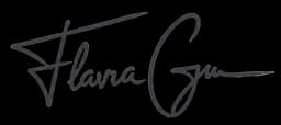 Assinatura da Flávia